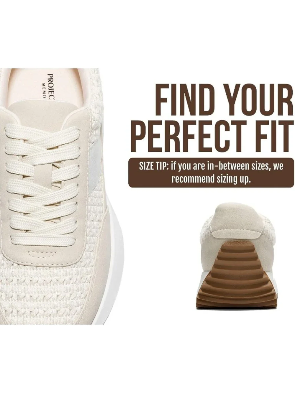 Women's Serena Beige Confrontable Memory Foam Lightweight Lace Up Sneaker Shoes
